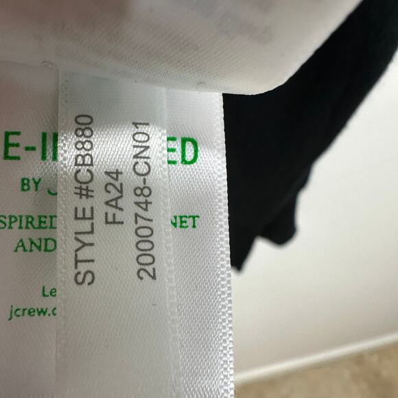 J. Crew Black V-Neck Sweater - Picture 12 of 12